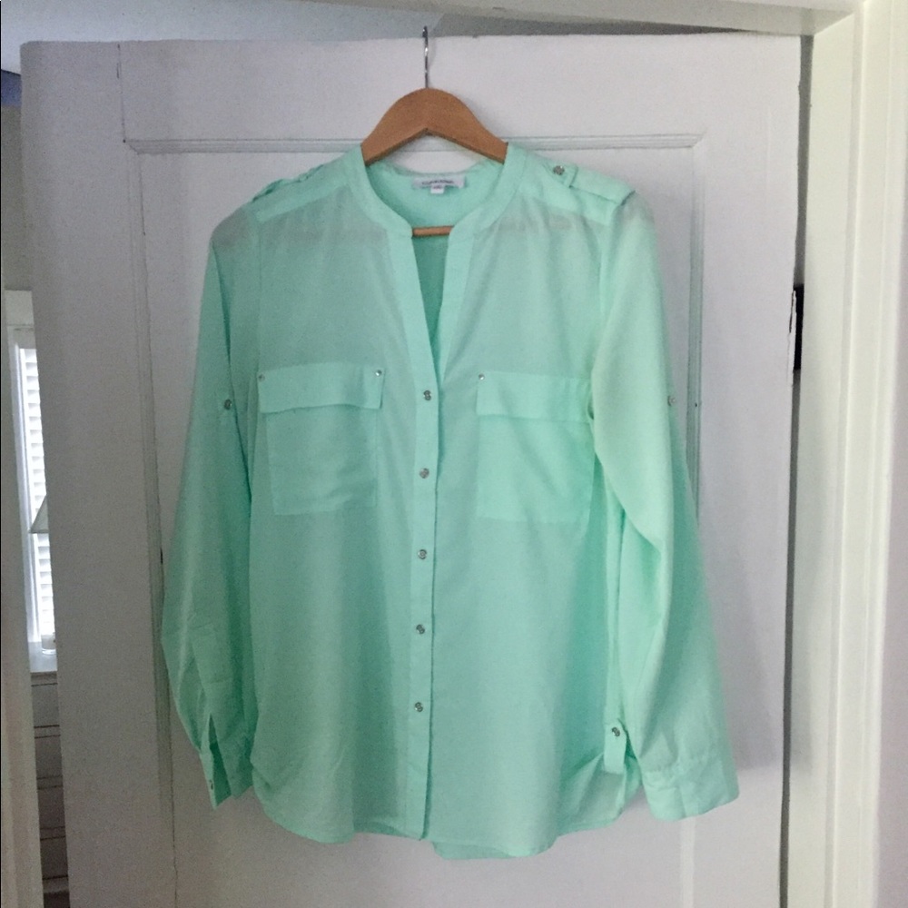 Mint blouse